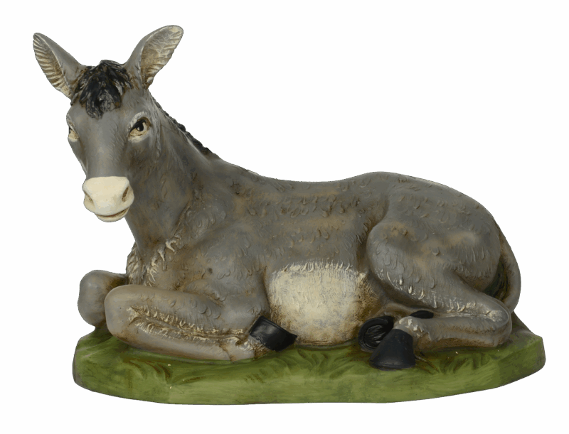Asino per Presepe da 45 cm.