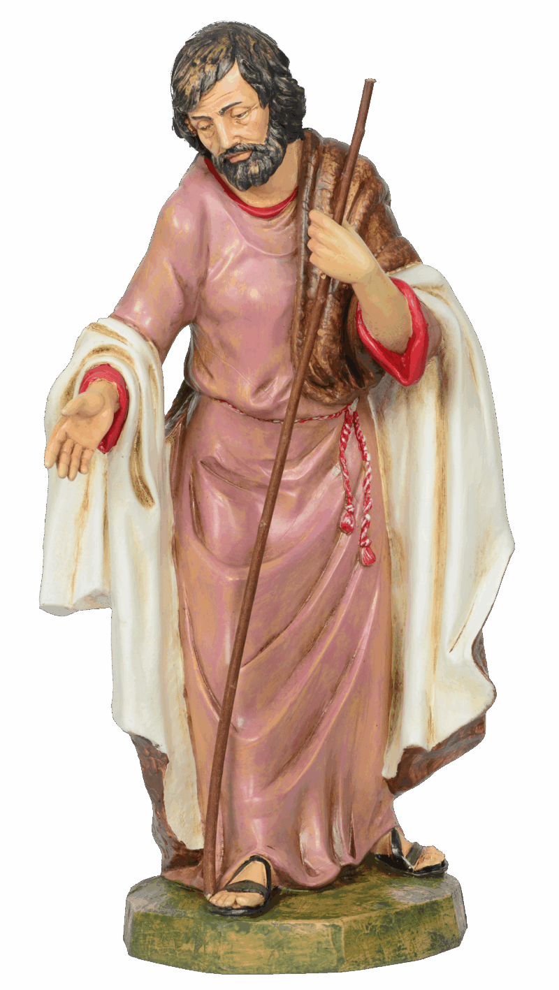 San Giuseppe per Presepe da 45 cm.