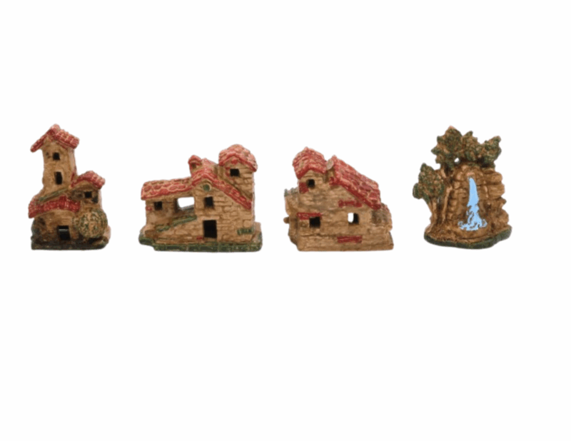 Set 4 casine per Presepe