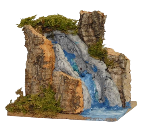 Cascata in gesso Presepe