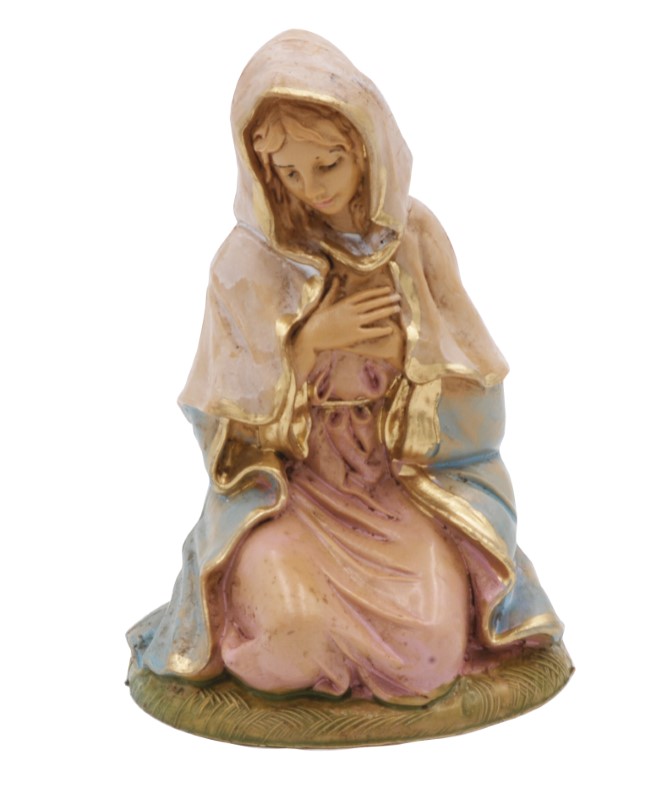 Madonna per Presepe da 13 cm.