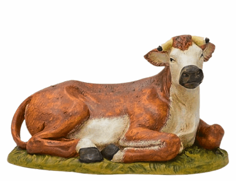 Bue per Presepe da 65 cm.