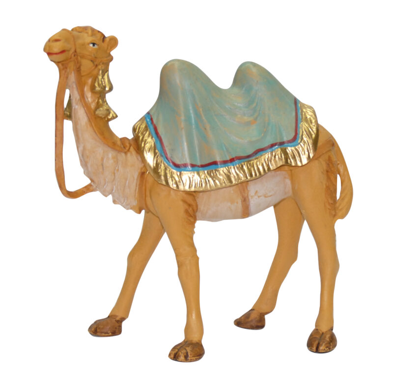 Cammello in piedi adatto a Presepe da 16 cm.