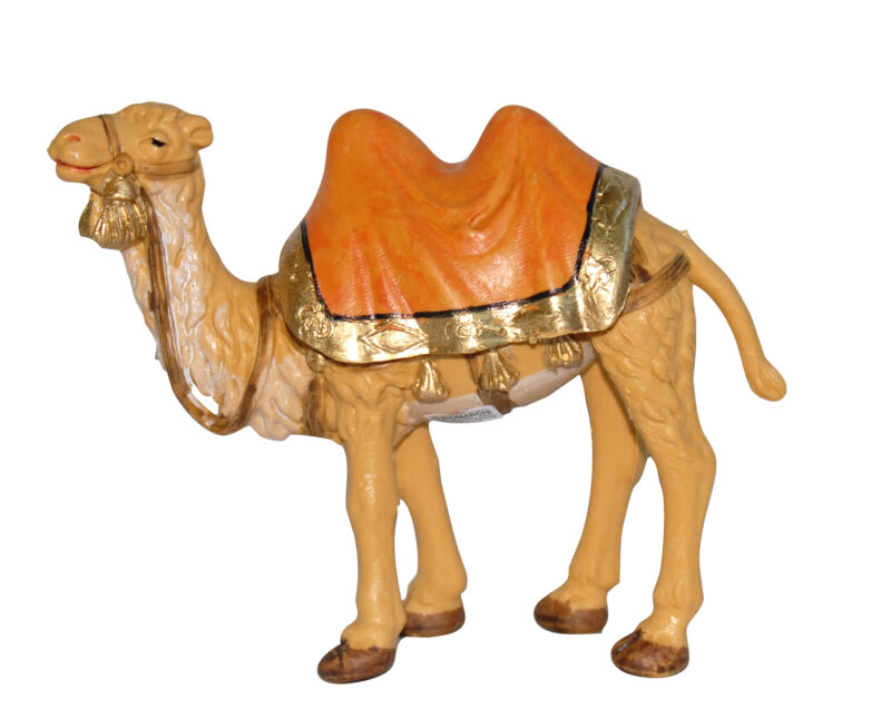 Cammello in piedi adatto a Presepe da 12 cm.
