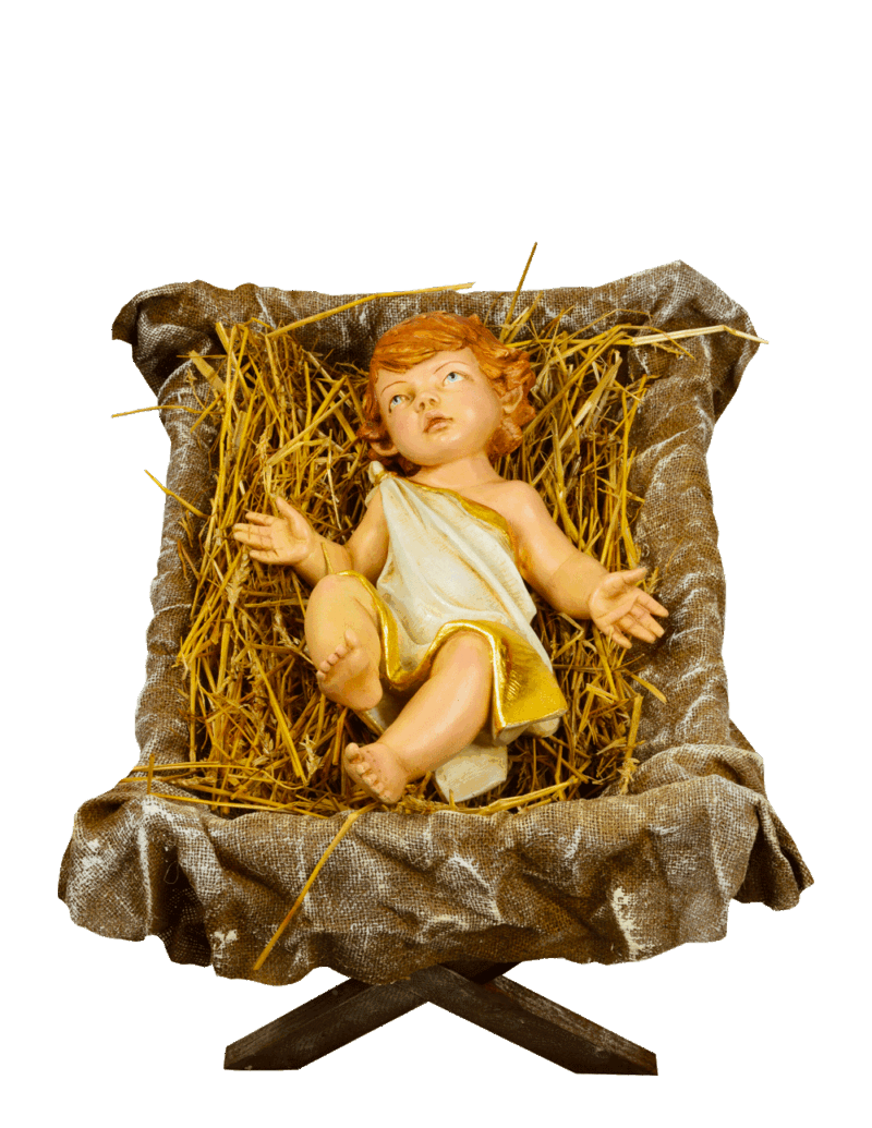 Gesù Bambino per Presepe da 110 cm.