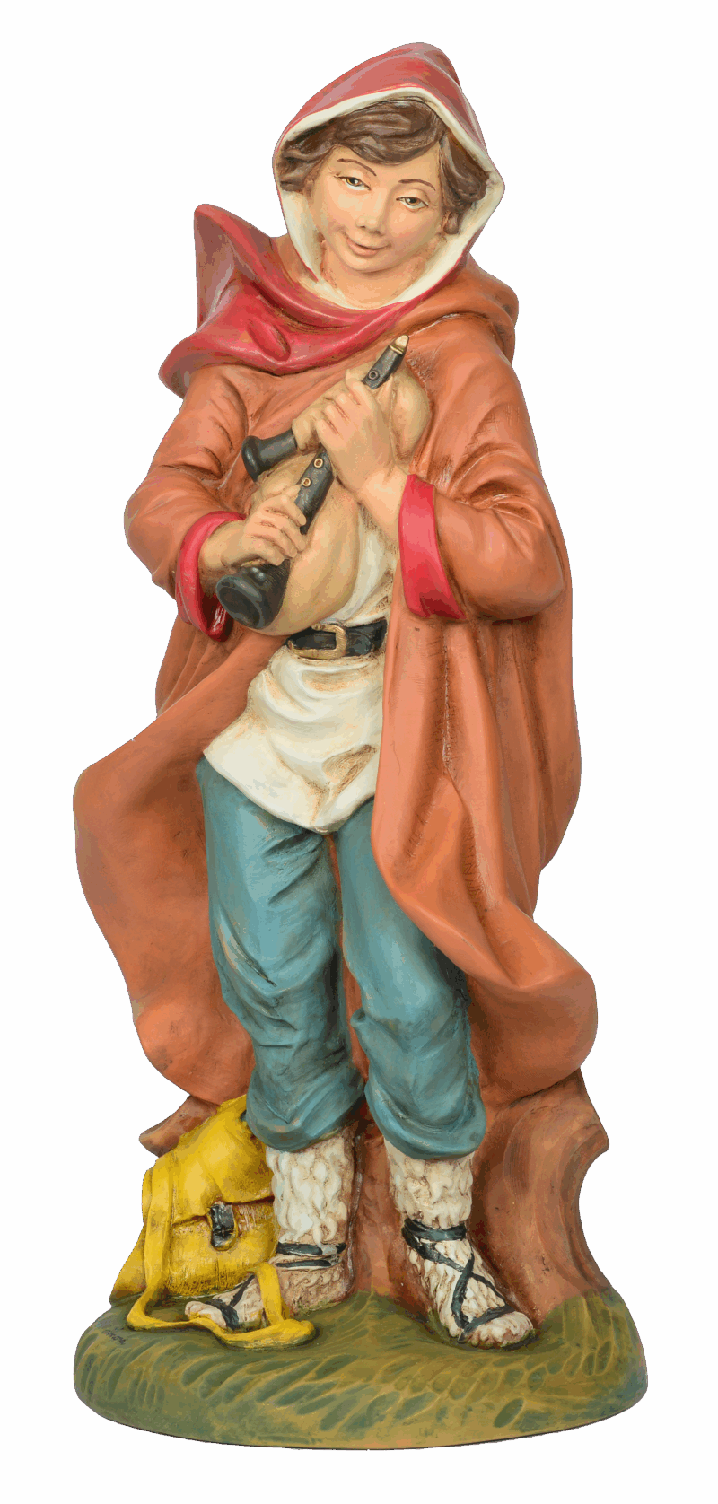 Pifferaio per Presepe da 45 cm.