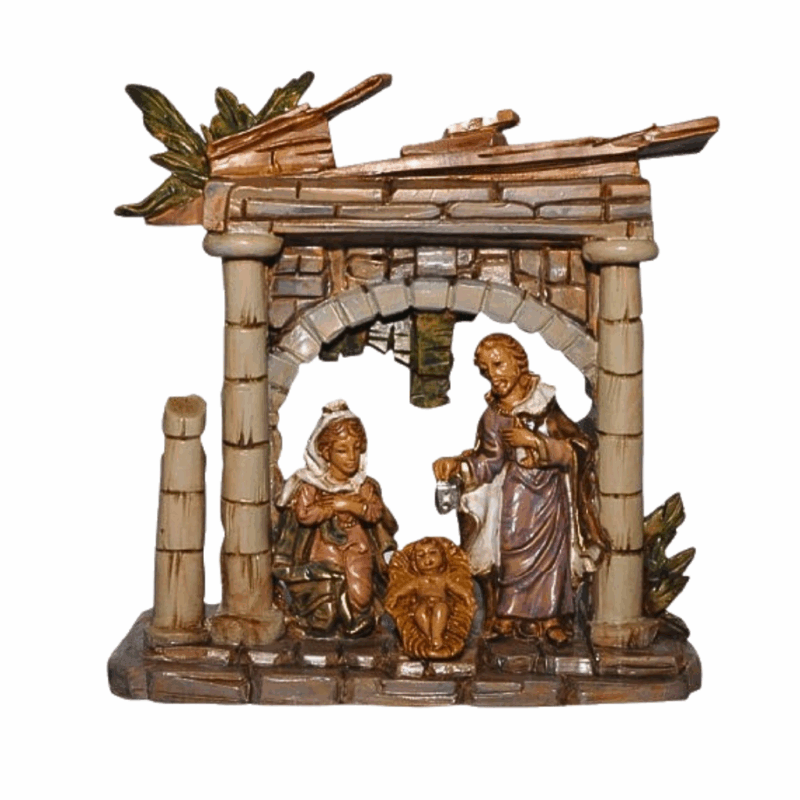 Gruppo raffigurante la natività 15 cm