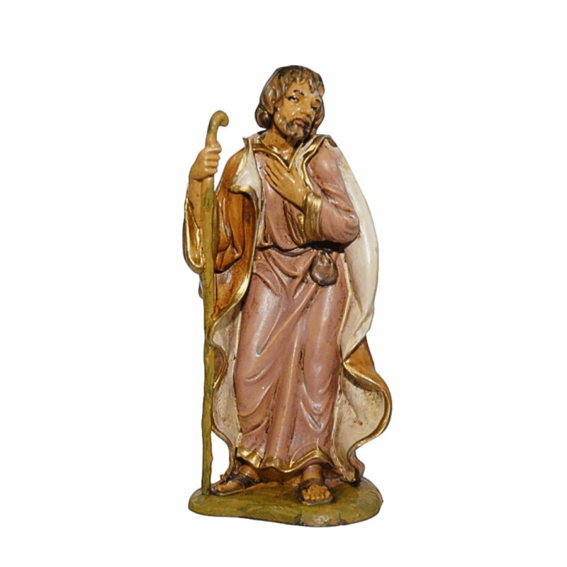 San Giuseppe per Presepe da 13 cm