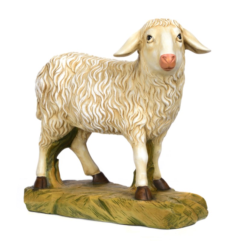 Pecora per presepe 95 cm.