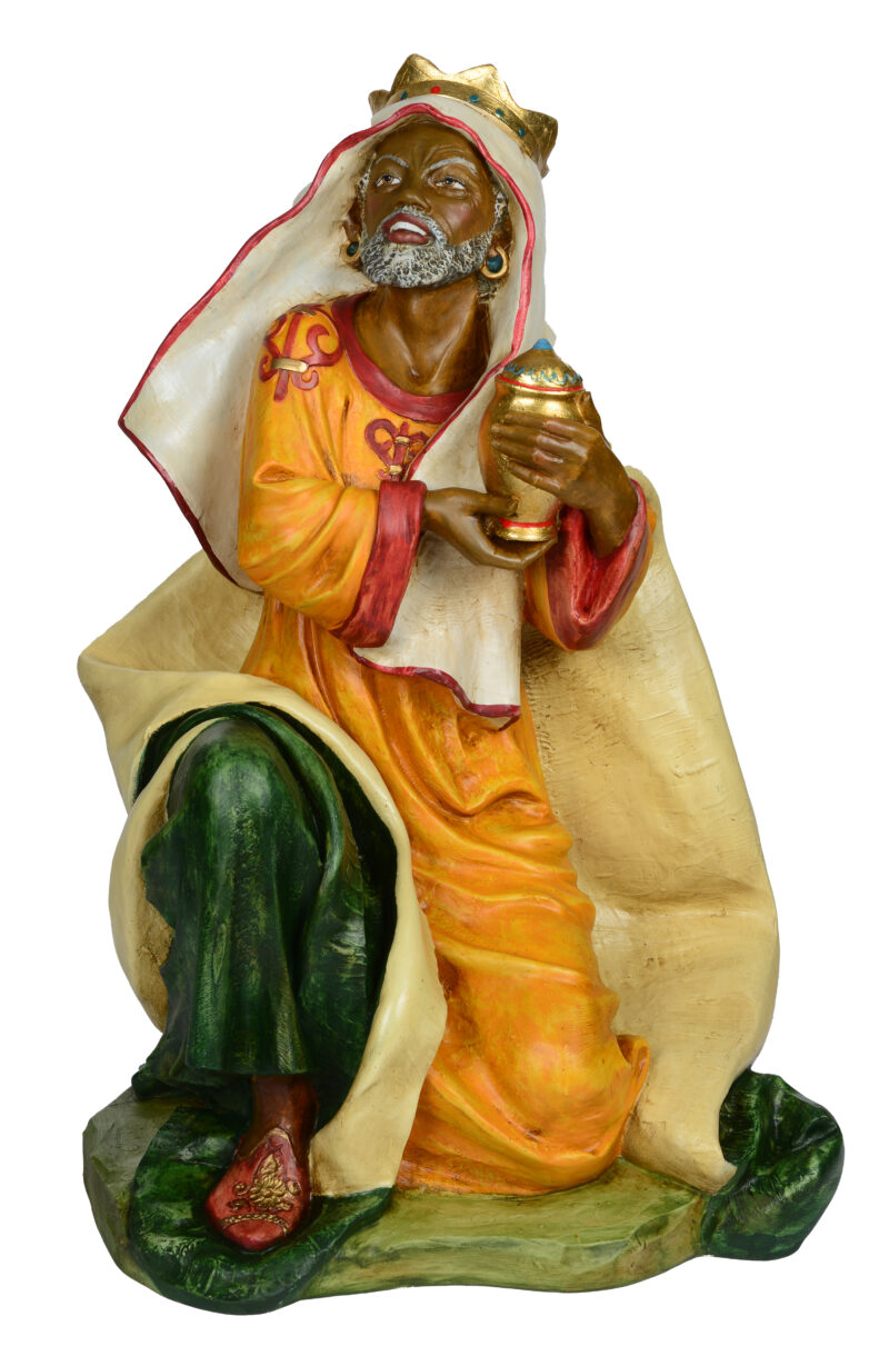 Re Mulatto per Presepe da 110 cm.