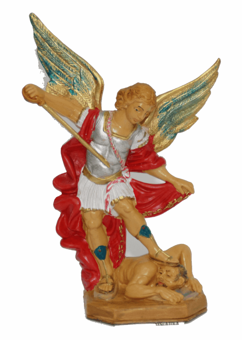 Statua San Michele Arcangelo 15 cm.