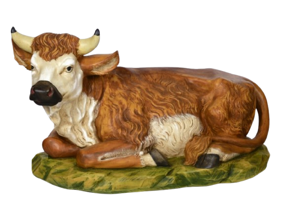 Bue per Presepe da 110 cm.