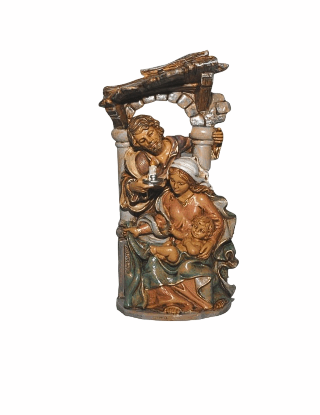 Gruppo raffigurante la natività 18 cm