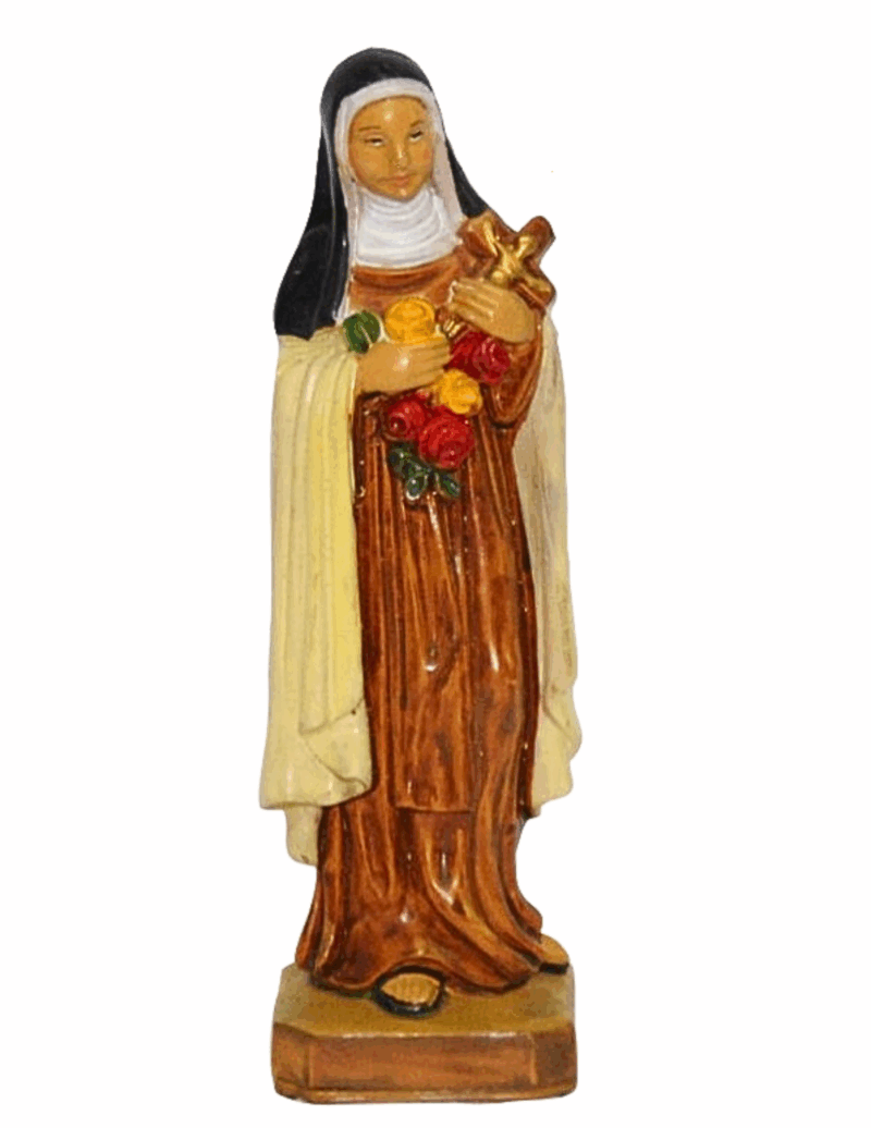 Statua  Santa Teresa 15 cm.