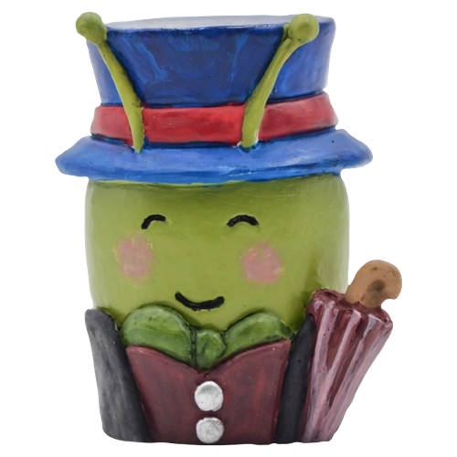 Grillo Parlante dipinto a mano in stile moderno