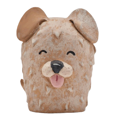 Cane dipinto a mano in stile moderno