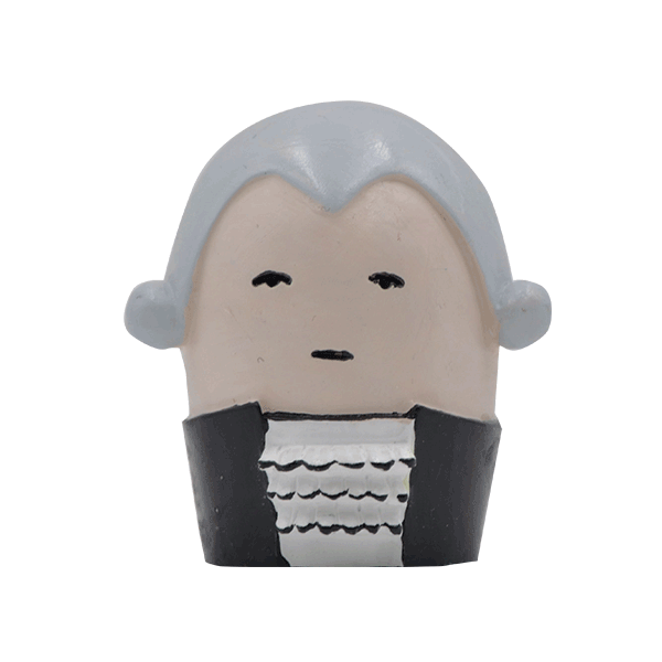 Mozart dipinto a mano in stile moderno