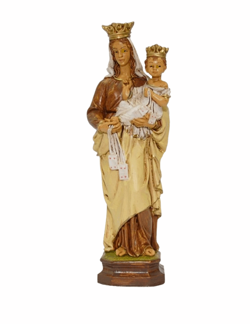 Statua Madonna del Carmine 25 cm.