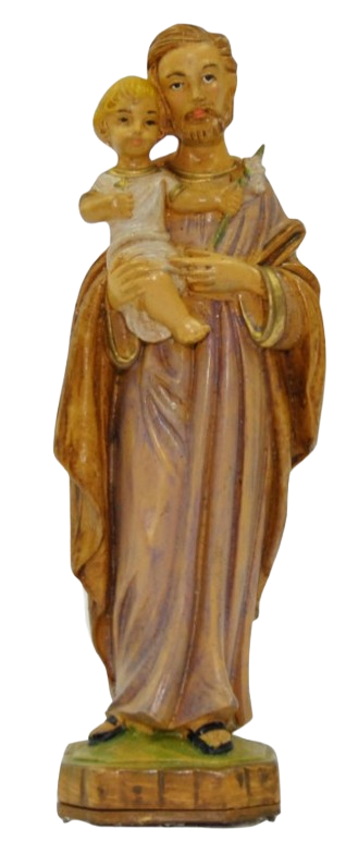 Statua di San Giuseppe 15 cm.