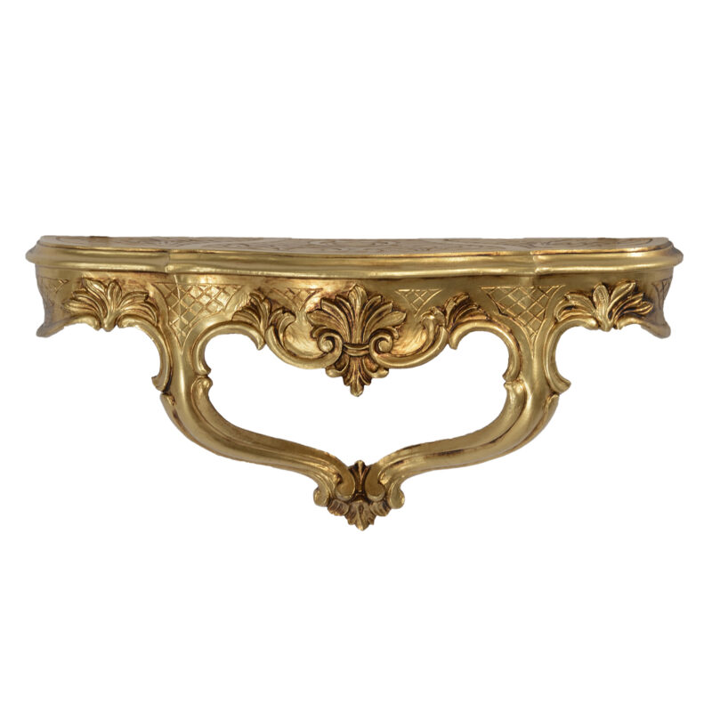Consolle da muro barocca  45x21x13