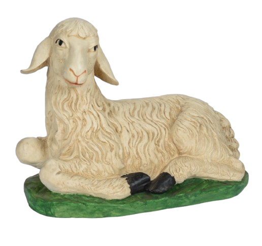 Pecora per presepe 110 cm.