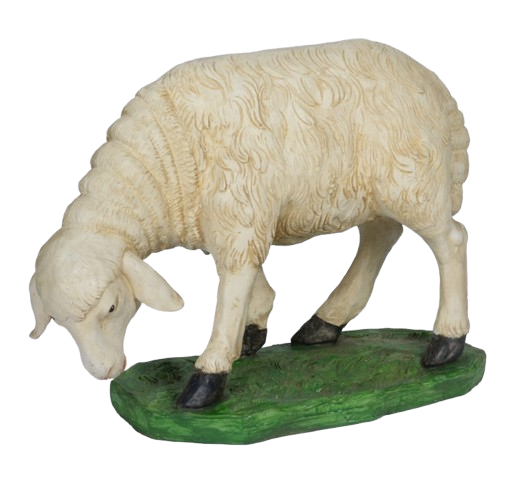 Pecora per presepe 110 cm.