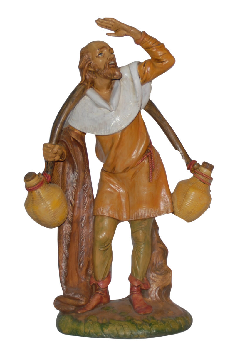Uomo con brocche per Presepe da 30 cm.