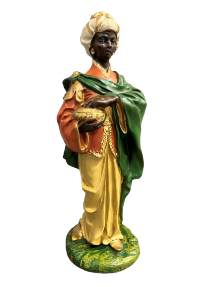 Re Moro per Presepe da 30 cm.