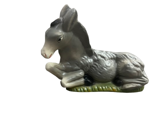 Asino per Presepe da 20 cm.