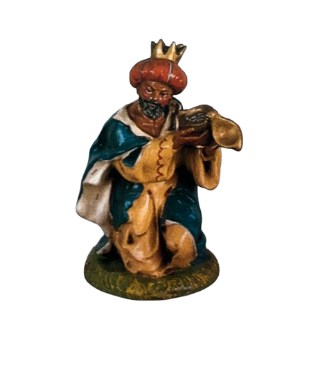 Re Mulatto per Presepe da 30 cm.