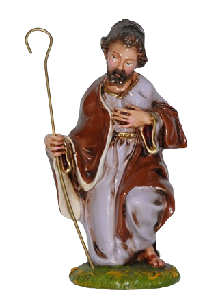 San Giuseppe per Presepe da 20 cm.