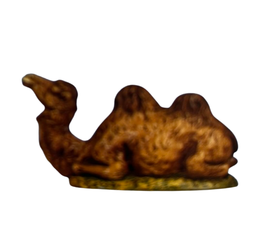 Cammello seduto per Presepe da 20 cm.