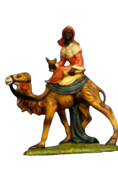 Re moro a cammello per Presepe da 20 cm.